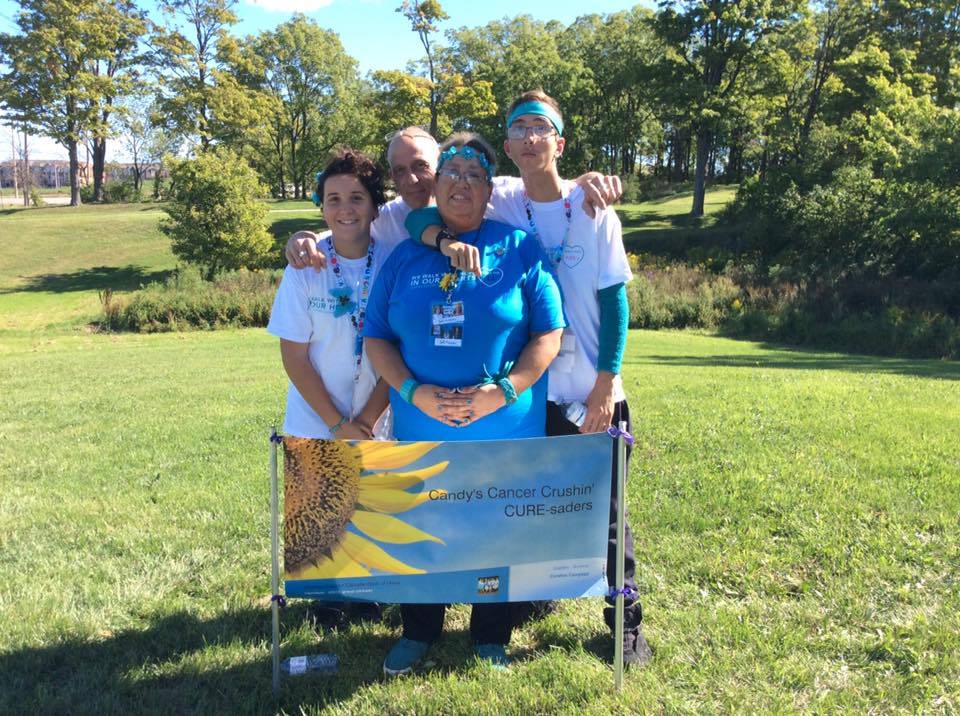 Candice, Rob and their children, Will and Charlene