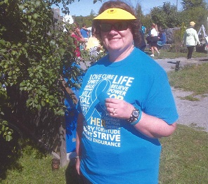 Marilyn Robinson at the 2014 Walk of Hope